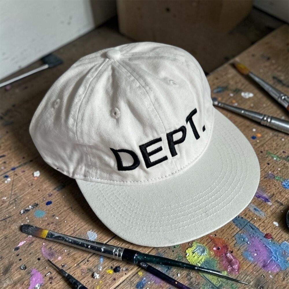 GALLERY DEPT. White Embroidered Logo Snapback – Essential Grail